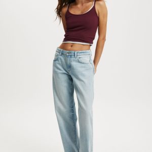 Low Rise Straight Jean