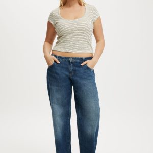 Low Rise Straight Jean