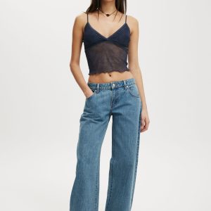 Low Rise Straight Jean