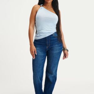Curvy Stretch Straight Jean