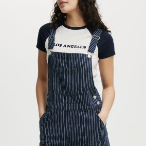 Short Denim Overall