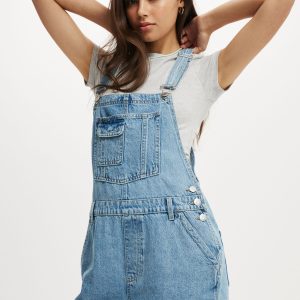 Short Denim Overall