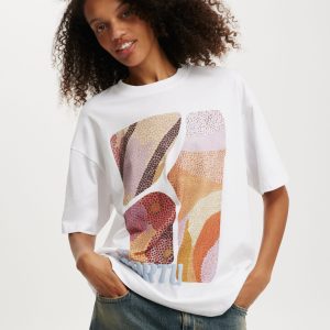 The Lcn Boxy Graphic Tee