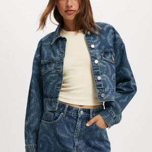 Bianca Simpson Denim Mini Skirt