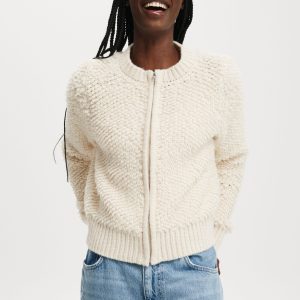 Shaggy Crew Texture Cardigan