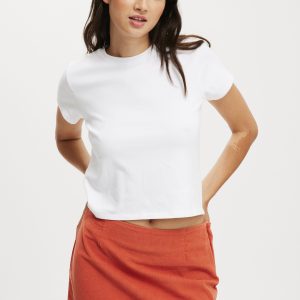 Cord Mini Skirt