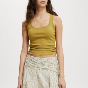 Georgie Hanky Hem Mini Skirt