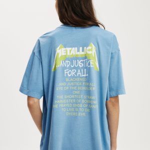 Metallica Boxy Graphic Tee