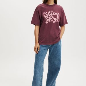 Rolling Stones Boxy Graphic Tee