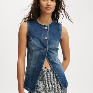 Sienna Denim Vest