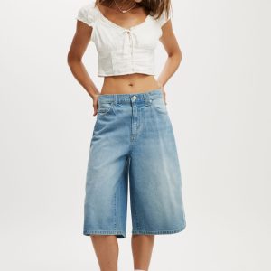 91 Baggy Denim Jort