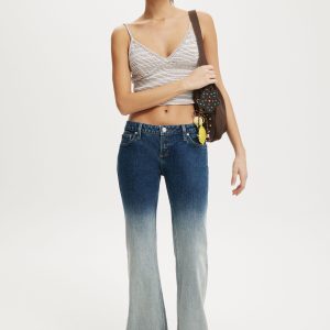 Low Rise Bootcut Jean