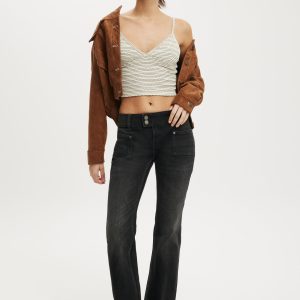 Low Rise Bootcut Jean