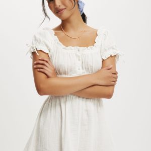 Sadie Button Through Playsuit