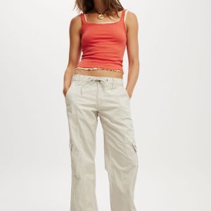 Low Rise Cargo Pant