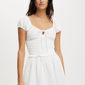 Charlie Open Back Mini Sundress