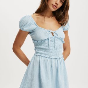 Charlie Open Back Mini Sundress