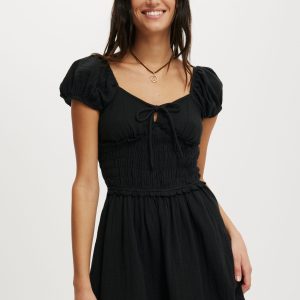 Charlie Open Back Mini Sundress