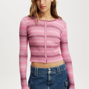 Everfine Rib Knit Cardigan