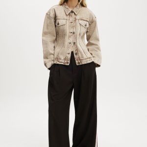 Alva Cinched Denim Jacket