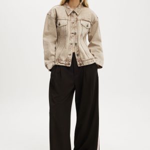 Alva Cinched Denim Jacket