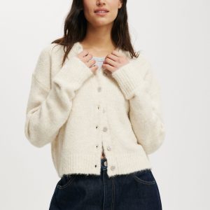 Lofty Luxe Crew Cardigan