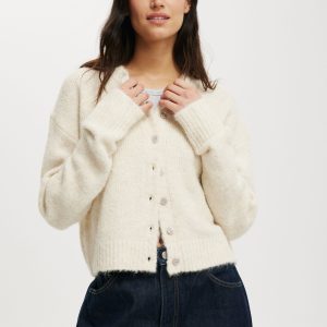 Lofty Luxe Crew Cardigan