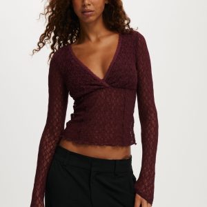 Zali V Cross Over Long Sleeve