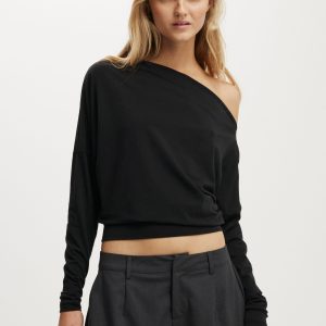 Peyton Off Shoulder Long Sleeve