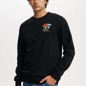 Graphic Crew Fleece