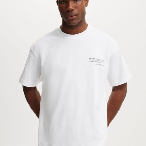 Box Fit Text T-Shirt