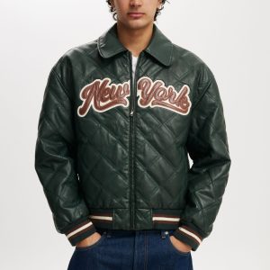 Applique Bomber Jacket