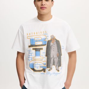 Biggie Smalls Box Fit T-Shirt