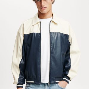 Faux Leather Western Jacket