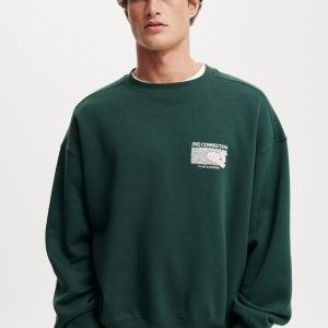 Tylah Saunders Box Fit Crew Sweater