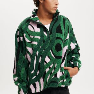 Tylah Saunders Teddy 1/2 Zip Fleece