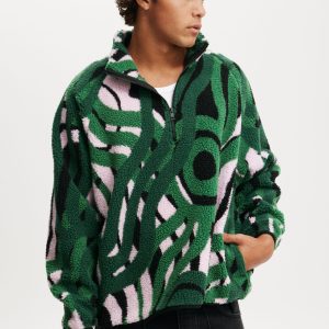 Tylah Saunders Teddy 1/2 Zip Fleece