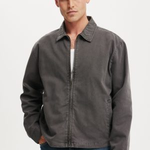 Cropped Harrington Jacket