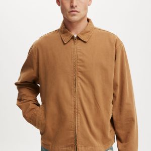 Cropped Harrington Jacket