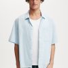 Eli Linen Blend Short Sleeve Shirt