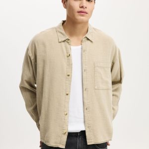 Washed Long Sleeve Shirt