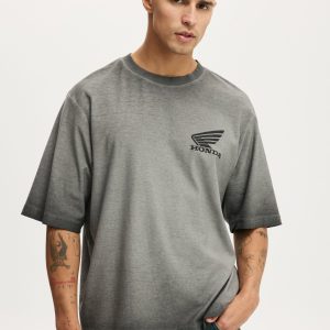 Cropped Fit Honda X Jt Racing T-Shirt