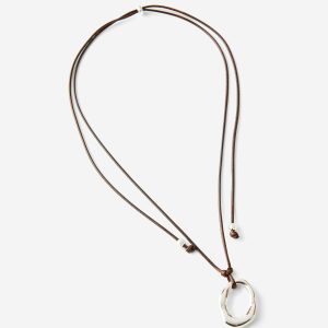 Cord Pendant Necklace