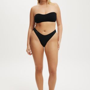 Organic Cotton Rib Cheeky Brief