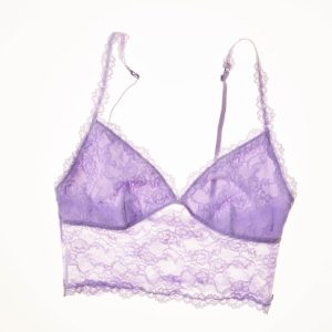 Stretch Lace Longline Bralette