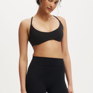 Ultra Soft Minimal Strappy Crop
