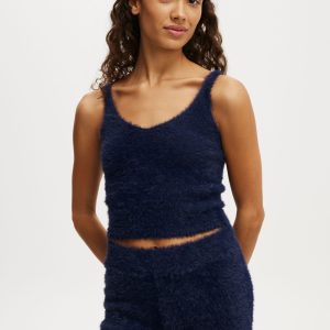 Fluffy Knitted Cami