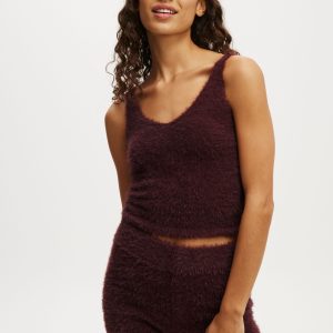 Fluffy Knitted Cami
