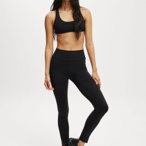 Ultra Soft Side Pocket Full Length Tight