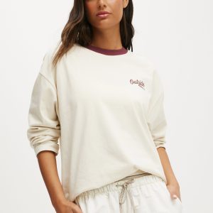 Long Sleeve Graphic Crew